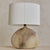 1970s French Textured Ceramic Table Lamp by D. Prioton For Sale - Image 4 of 8