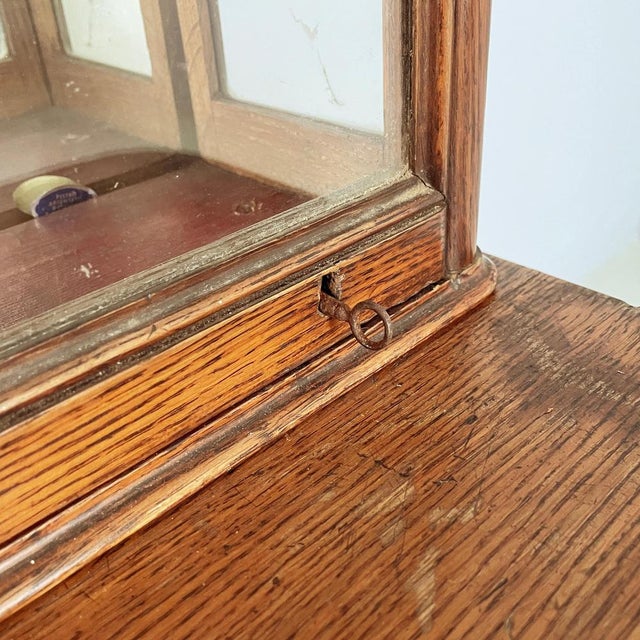 English Display Cases in Wood and Glass, 1800s, Set of 2 For Sale - Image 13 of 18