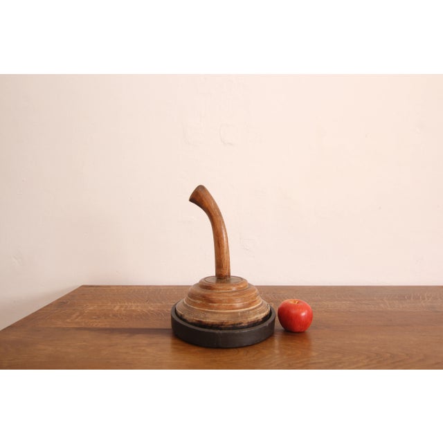 Mid-Century Modern Mid-Century German Bavarian Curling Ice Stock, 1950s For Sale - Image 3 of 8