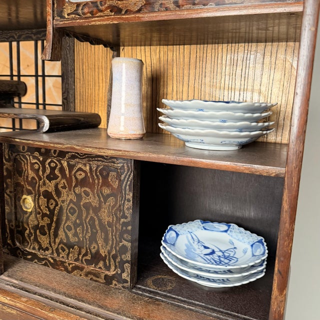 Vintage Japanese Chadansu Tea Cabinet, 1920s For Sale - Image 18 of 18