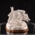 19th Century Sculpture Figural Group Hunting Scene Victorian Sevres Style White Porcelain D’après Oudry For Sale - Image 9 of 13