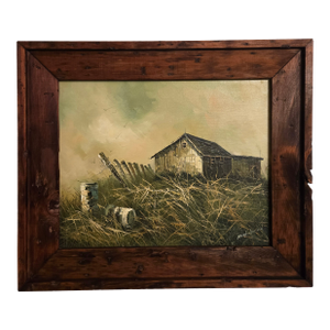 1970s Karl Neumann Original Oil Painting -