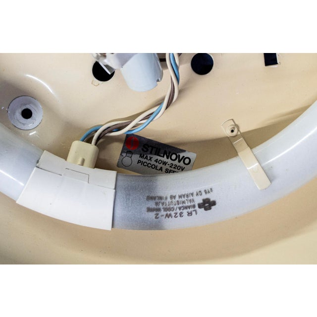 Italian Prismatic Glass Ceiling Light from Stilnovo, 1970s For Sale - Image 6 of 7