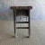 Vintage Painted Elm Wood Console Table With Drawers For Sale - Image 11 of 14