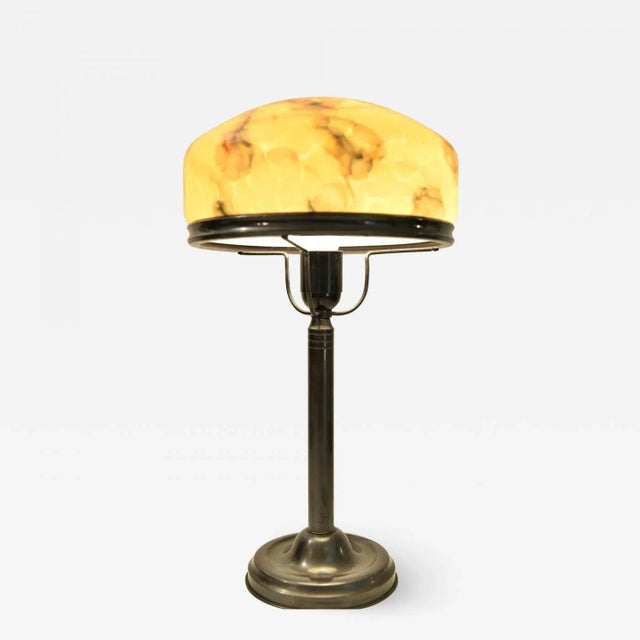 Swedish Art Deco Grace Period Table Lamp by Karlskrona Lampfabrik, Sweden For Sale - Image 13 of 13