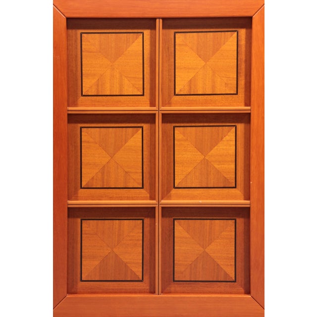 This imposing vintage Brutalist sideboard from Italy, designed by Caccia alla Volpe for Linea Arredo, is a masterpiece of...