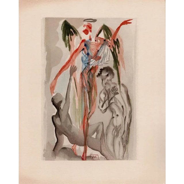 Salvador Dali, Towards the Tree of Law, 1964, Original Woodcut For Sale - Image 6 of 9