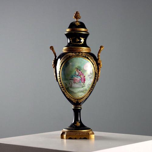 Sèvres Porcelain Vase For Sale - Image 13 of 13