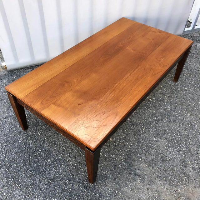 Vintage Mid Century Modern Custom Crafted Coffee Table For Sale - Image 4 of 13