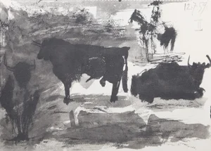 1980s "Toros y Toreros 15a" Lithograph After Pablo Picasso