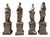 Large Vintage Garden Sculptures, 1970, Set of 4 For Sale