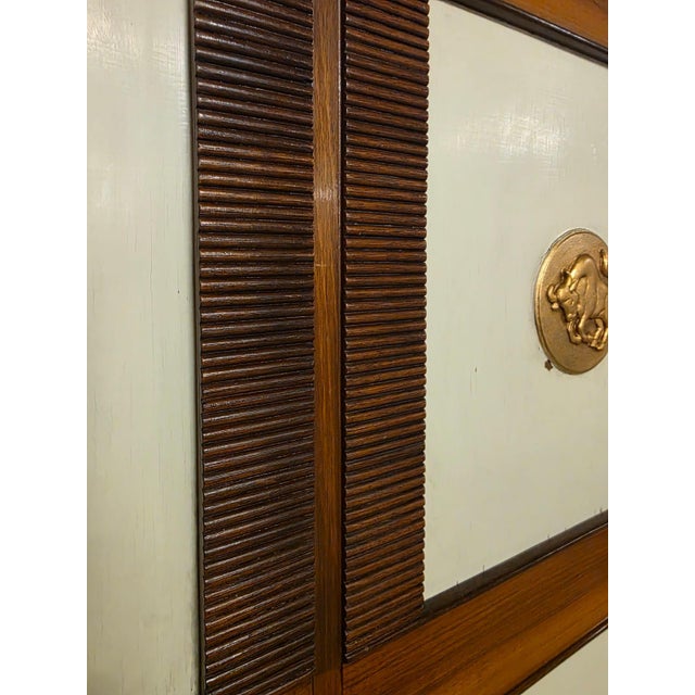 Art Deco Cabinet with Zodiac Signs, 1930s For Sale - Image 17 of 18