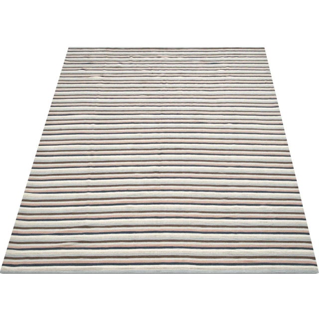 2010s Contemporary Egyptian Kilim Rug For Sale - Image 5 of 6