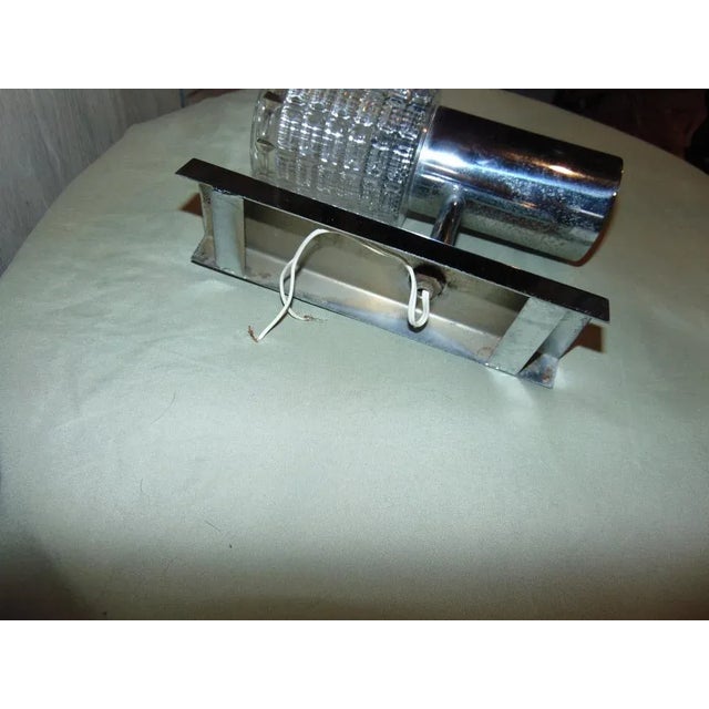 Vintage Wall Lamp by Nickel Plated, 1970s For Sale - Image 3 of 7