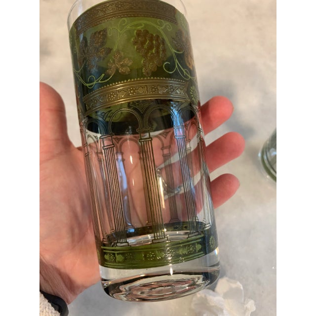 Cera Golden Grapes Glasses For Sale - Image 9 of 10