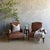 Brown Alma Chair - Leather For Sale - Image 8 of 8