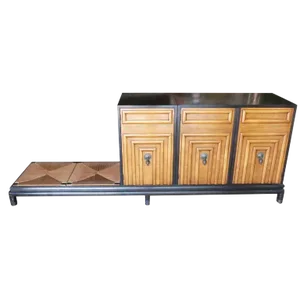 Renzo Rutili Storage Cabinet with Bench for Johnson Furniture