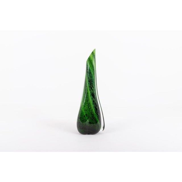 1980s Spectacular Murano Glass Vase, Italy, 1980s For Sale - Image 5 of 6