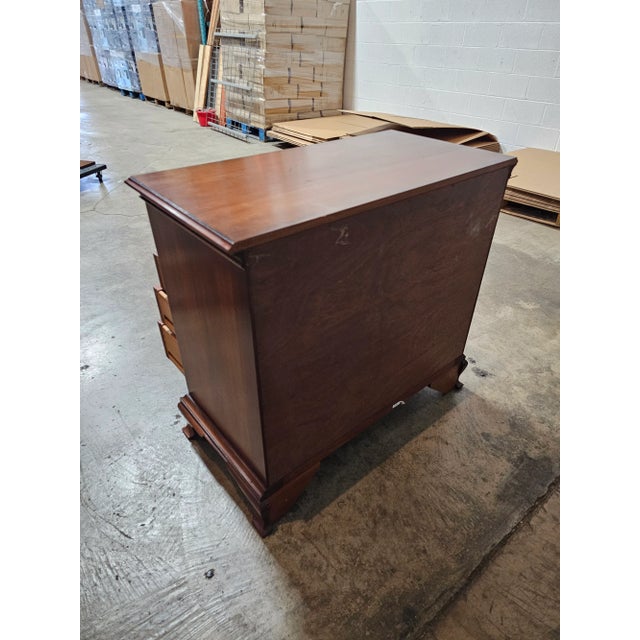 Wood Stickley Williamsburg Mahogany Shell Block Front John Townsend Chest Cw 207 For Sale - Image 7 of 11