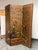 Chinoiserie Hand Painted Triple Panel Room Divider For Sale - Image 9 of 12