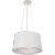 Barbara Barry for Visual Comfort Signature Halo Small Hanging Shade in Matte White For Sale