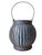 A large Asian galvanized iron lantern . You can decorate your patio or interior. Top opening is 10" diameter, overall size...