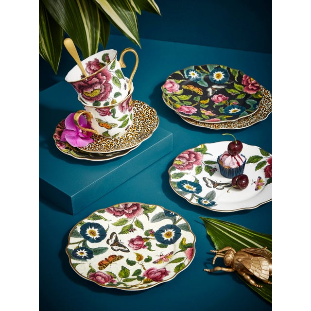 Spode Spode Creatures Of Curiosity Mug 12 oz., Black Floral For Sale - Image 4 of 9