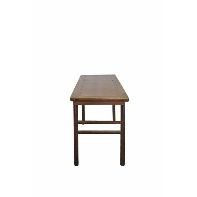 75" Long Antique Chinese Painting Table For Sale - Image 4 of 8