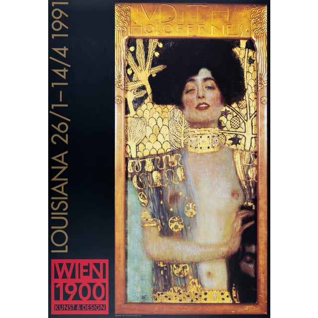Judith Poster after Gustav Klimt For Sale