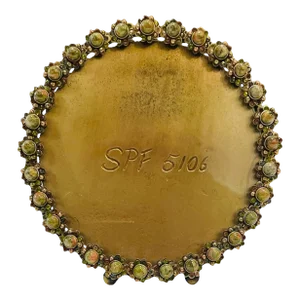 1990s Jay Strongwater Enamel and Swarovski Crystal Picture Frame