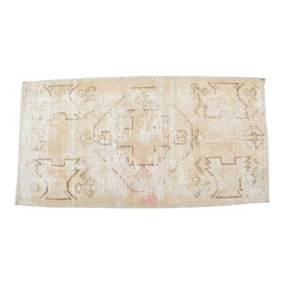 Vintage Anatolian Wool Carpet For Sale