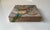 Stone Vintage Marble Trinket Box with Hand-Cut Flowers in Relief, 1980s For Sale - Image 7 of 12
