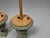 Pair of Mid-Century Painted Iron & Tole Palm Tree Candlesticks For Sale - Image 4 of 10