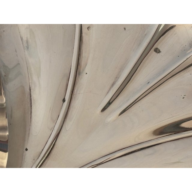 Silver, Three-Section Tray With Handle For Sale - Image 14 of 14