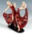 Art Déco Twin Dancers Dolly Sisters attributed to Stephan Dakon for Goldscheider, 1939 For Sale - Image 3 of 9
