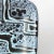 German Fat Lava Plate from VEB Strehla, 1960s, in Flawless conditions. Designed 1960 to 1969 This piece has an attribution...