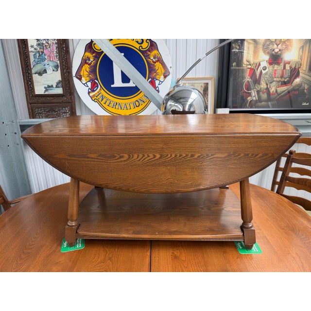 1960s Golden Dawn Drop Leaf Coffee Table from Ercol, 1960s For Sale - Image 5 of 5