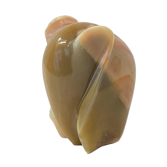 Late 20th Century Stone Elephant Figurine For Sale - Image 10 of 11