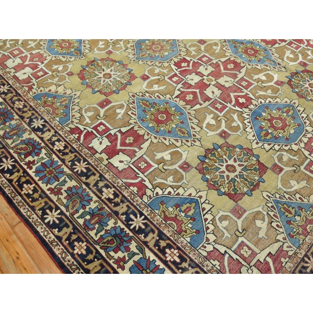 Late 19th Century Antique Zabihi Collection Lavar Kirman Rug - 8'10" x 12' For Sale - Image 5 of 13