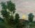 19th Century Charles Francois Daubigny - Barbizon School Sunset Landscape- Oil Painting For Sale - Image 5 of 12
