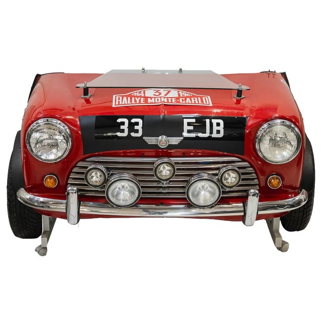 Monte Carlo Rally Replica Mini Front End Desk, 1960s For Sale