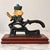 Traditional Vintage Cast Iron Soldier Nutcracker on Wood Base Hand Painted Decorative 7.5” For Sale - Image 3 of 4