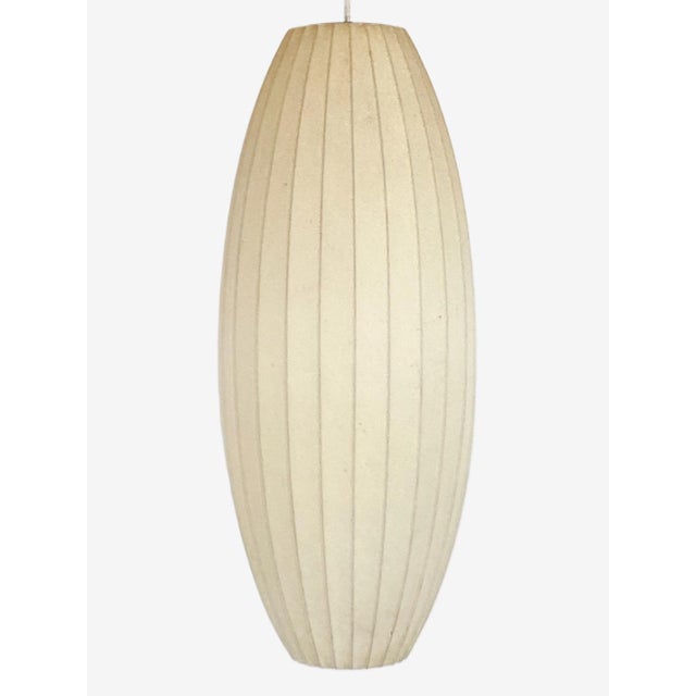 1960's Large Cigar Bubble Pendant Light by George Nelson for Howard Miller Clock Company For Sale - Image 11 of 11