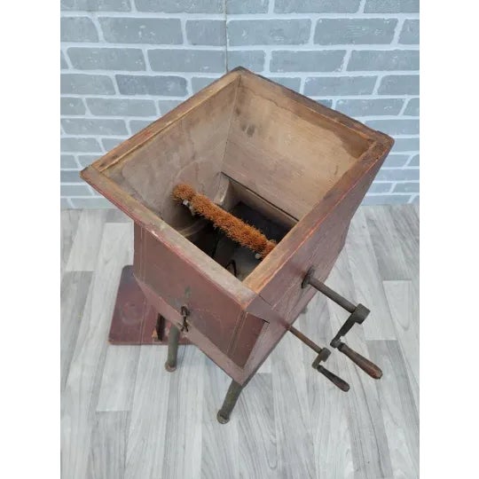 Late 19th Century Antique Jh Day and Co. Hunters Lightning Sifter & Mixer Fast Kitchen Sifter Mixer For Sale - Image 5 of 7
