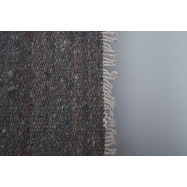 Textile 1960s Vintage Turkish Kilim Rug 9'5'' X 11'3'' For Sale - Image 7 of 11