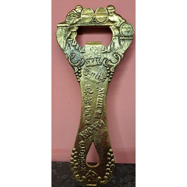 1960s Vintage Bronze Bottle Opener, 1960s For Sale - Image 5 of 6