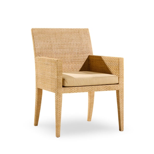 Baker Furniture Company Baker Milling Road Rattan Dining Chairs - Set of 8 For Sale - Image 4 of 11