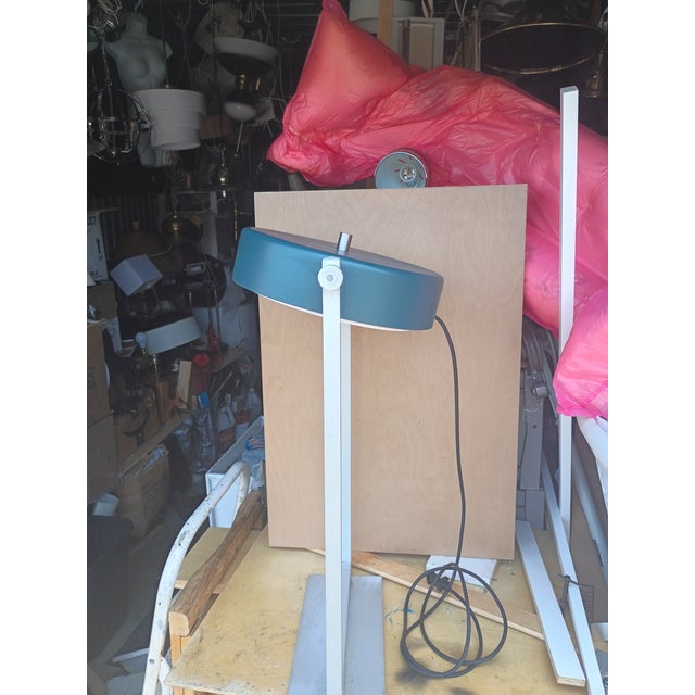 Mid Century Modern German Style Custom Made Table Lamp For Sale - Image 4 of 5