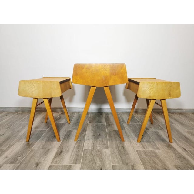 Mid-Century Desk Set by F. Jirak, Set of 3 For Sale - Image 13 of 18
