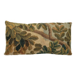 Mid-17th Century Flemish Tapestry Pillow For Sale